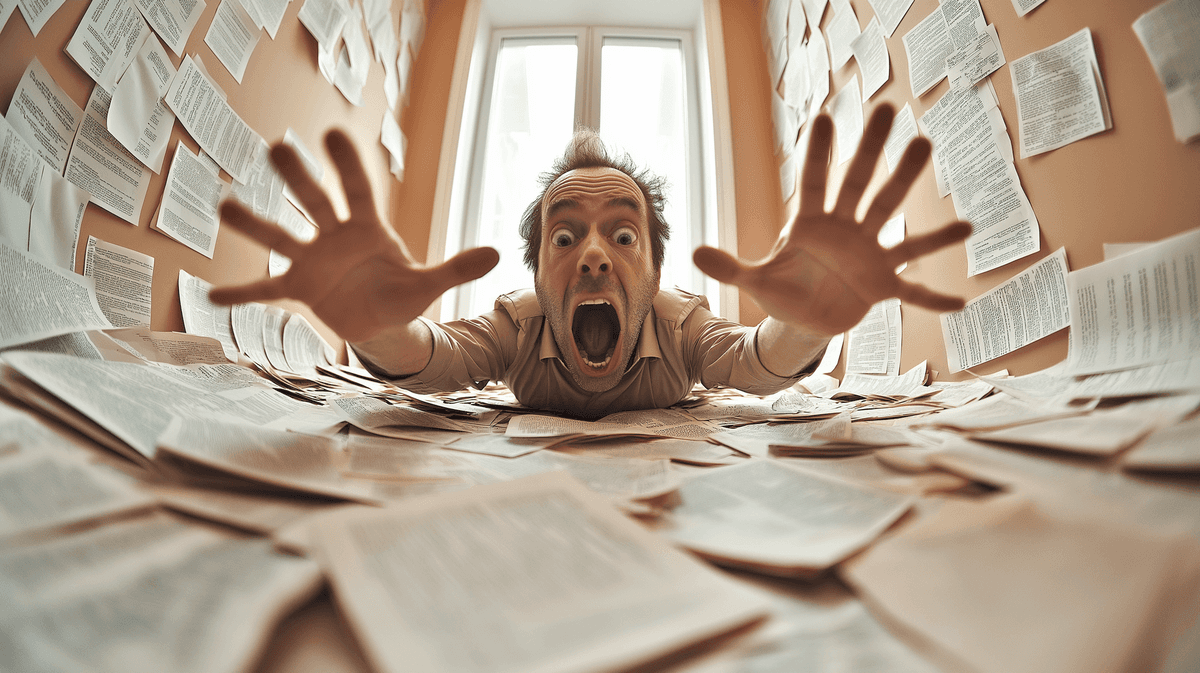 The terror of work in progress